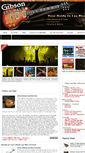 Mobile Screenshot of gibsonlespaulguitars.net